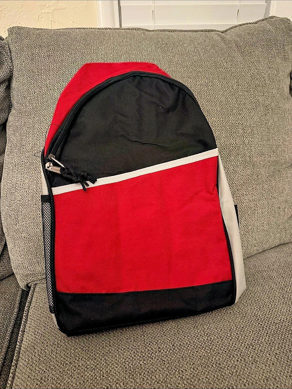 Red & Black Backpack New
